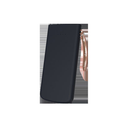 La Banca doppia portatile ricoprente di gomma variopinta di potere di 138mm USB