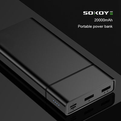 Pacchetto doppio della batteria di capacità elevata 20000mAh 380g USB
