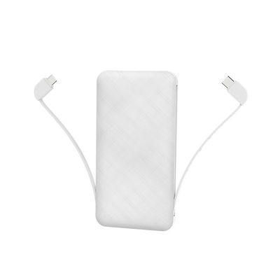 La Banca ultra esile insita di potere del cavo 10000mAh 210g