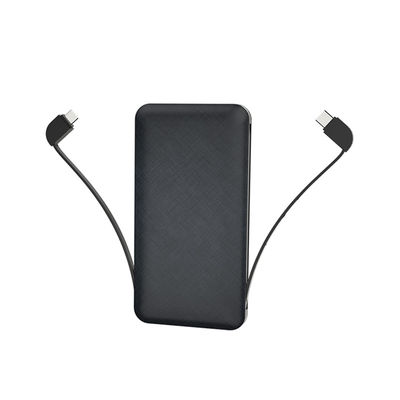 La Banca ultra esile insita di potere del cavo 10000mAh 210g
