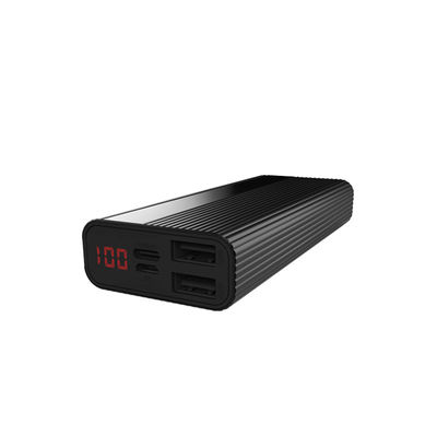 La Banca doppia LCD di potere del metallo 121mm USB dell'esposizione
