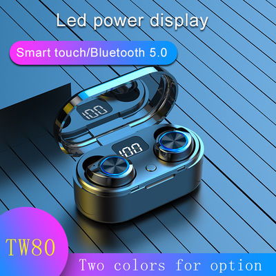 TW80 a comando a tocco Mini Wireless Bluetooth Earphones With Mic